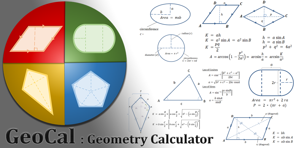 Geocal : Geometry Calculator | P-Library